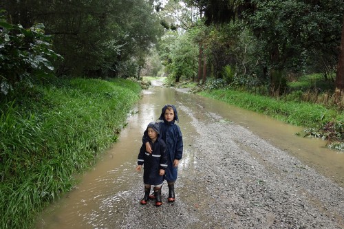 Up the road a bit more