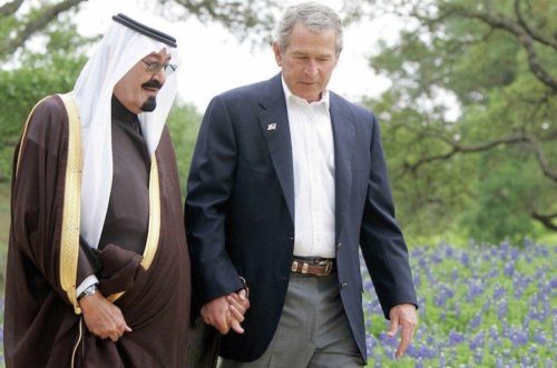 Bush-Saudi-Arabia